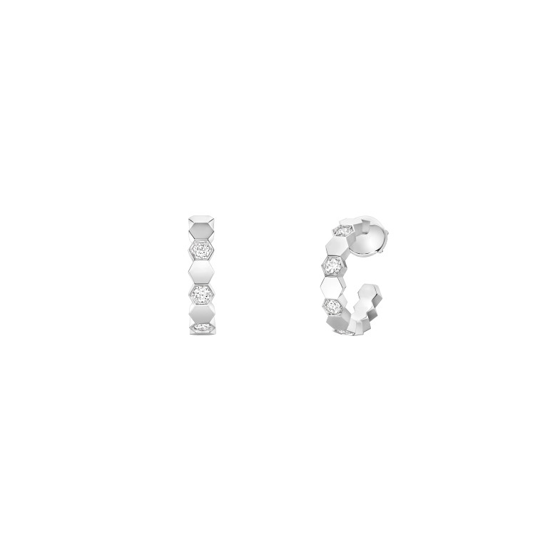 フープイヤリング WG ダイヤモンド（085271） 49万600円（税込）