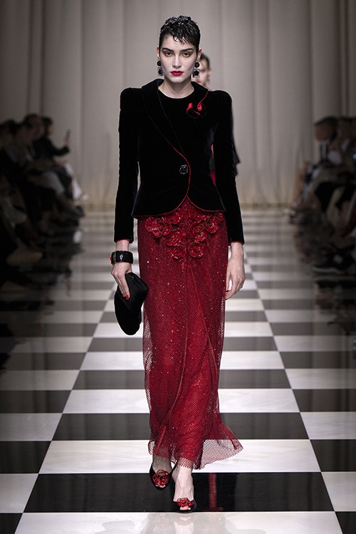 GIORGIO ARMANI PRIVE 23FW RUNWAY LOOK