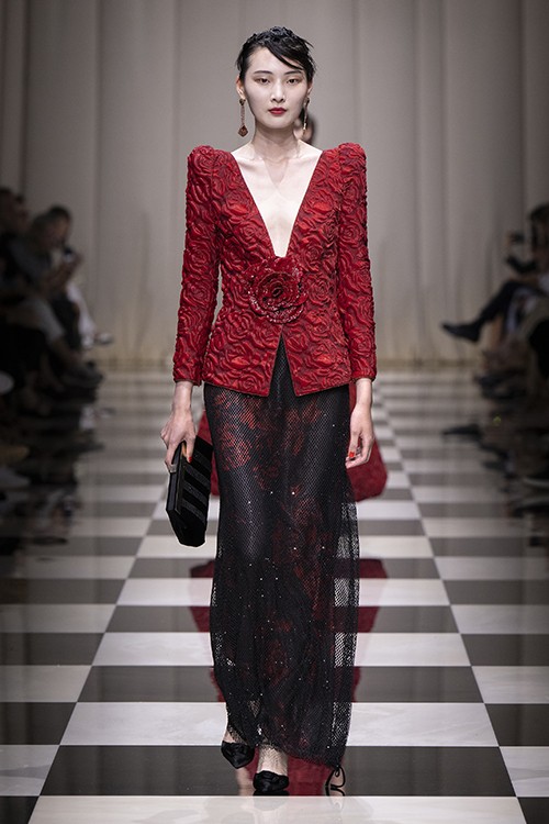 GIORGIO ARMANI PRIVE 23FW RUNWAY LOOK