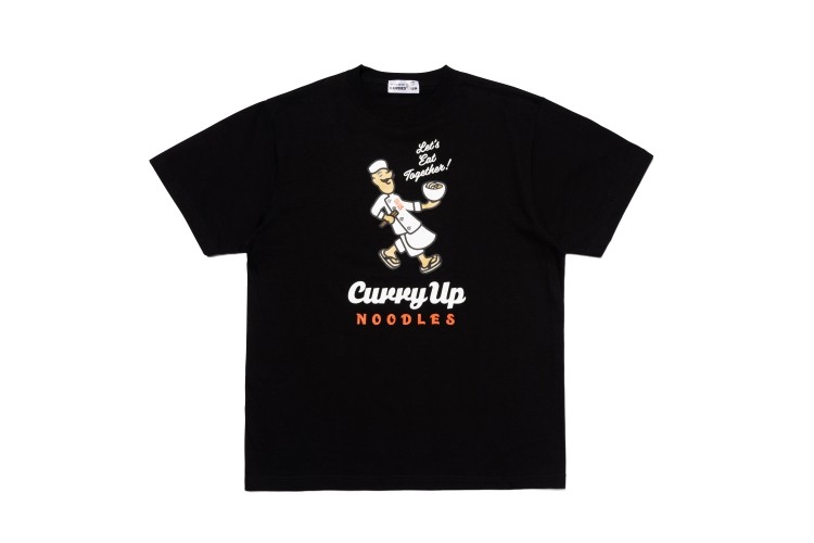 Curry Up® x 麺散 Tシャツ