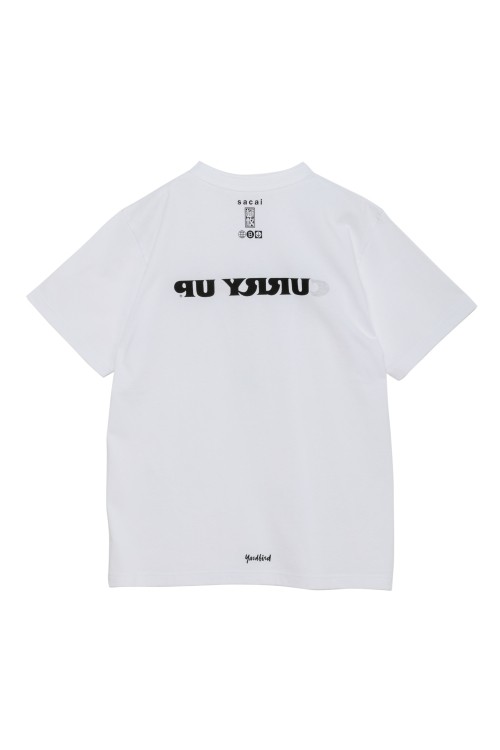 sacai x 麺散 Tシャツ