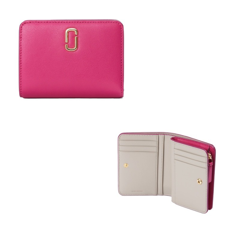 ＜MARC JACOBS／マーク ジェイコブス＞LEATHER J MARC SLG THE MINI COMPACT WALLET 2万3,100円